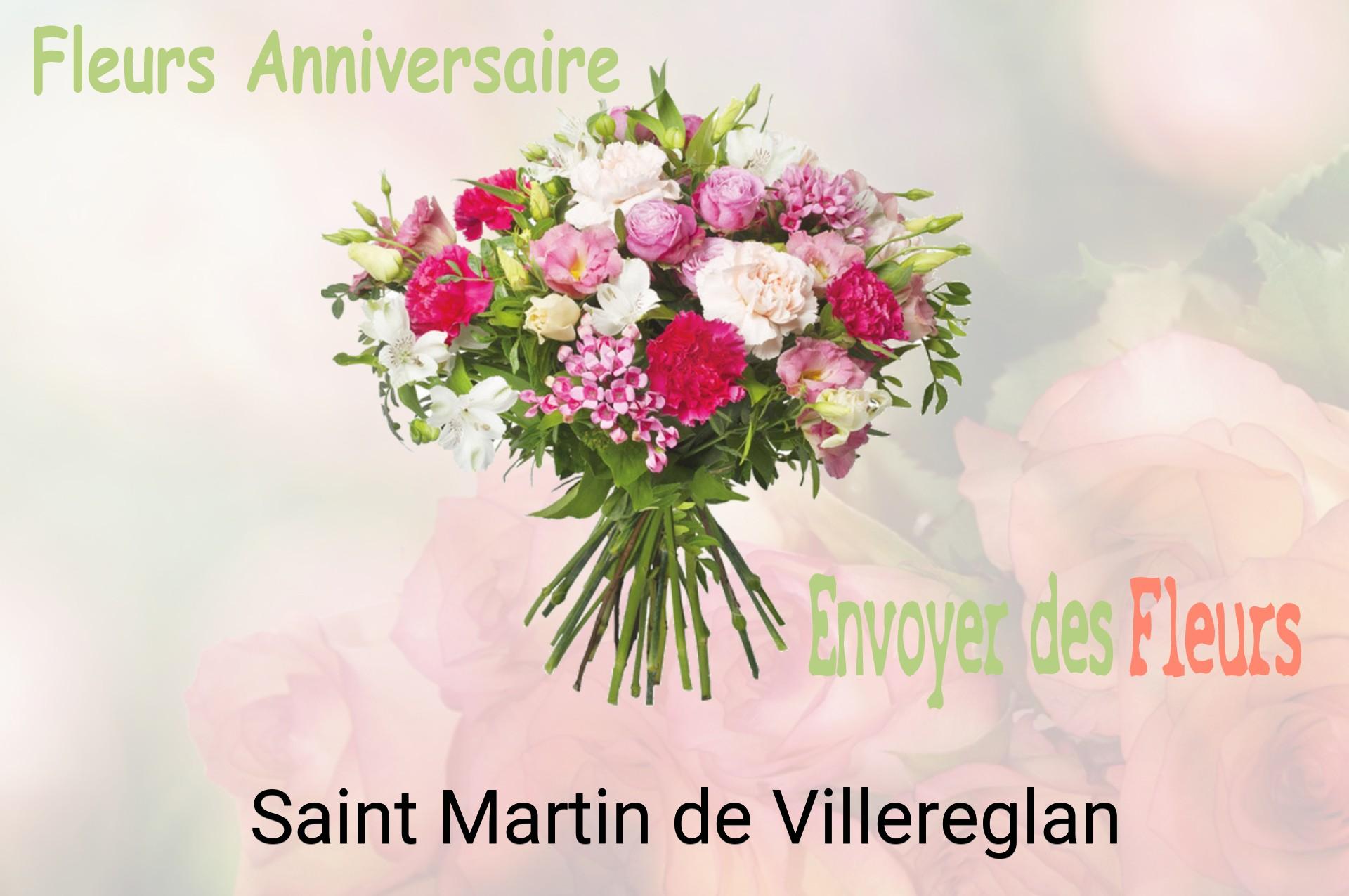 Bouquet de fleurs d’anniversaire livré à Saint-Martin-de-Villereglan